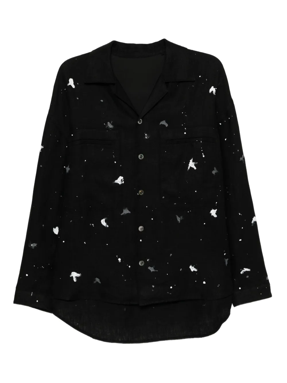 Рубашка с эффектом разбрызганной краски CROQUIS, черный
Рубашка с эффектом разбрызганной краски CROQUIS, черный