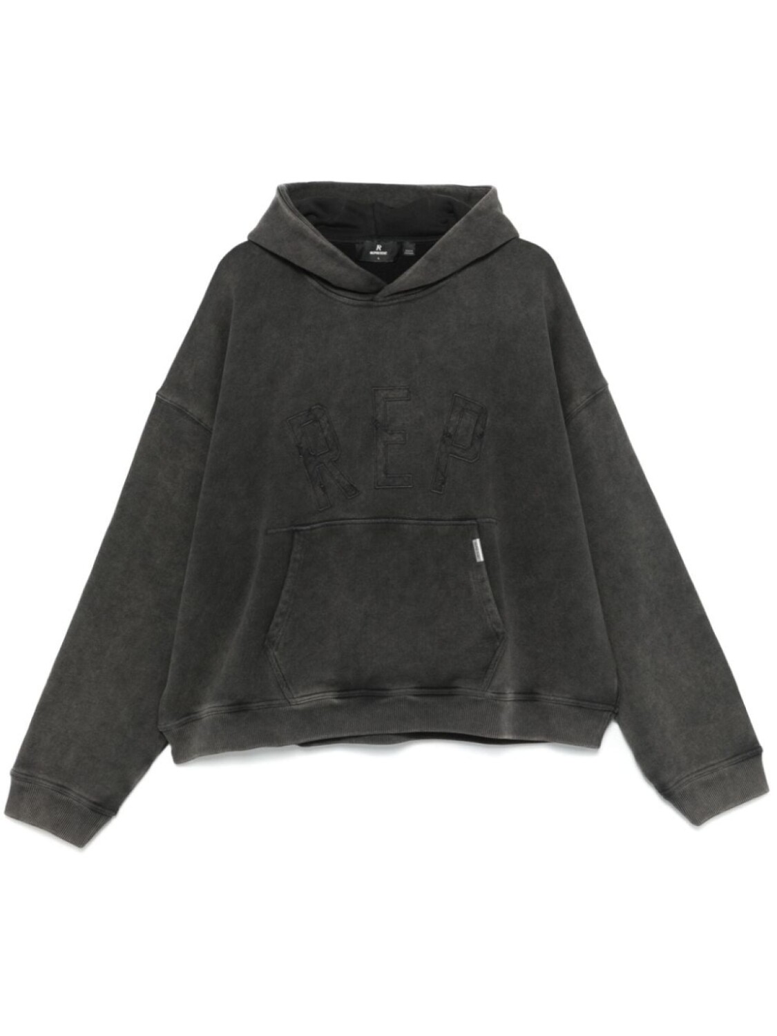 Represent худи Rep с аппликацией, серый 
Represent худи Rep с аппликацией, серый