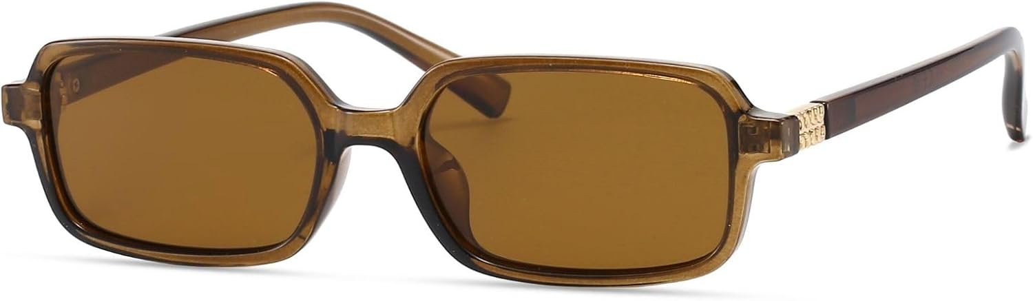Солнцезащитные очки Freckles Mark Retro с поляризованными линзами, прямоугольной формы, для женщин и мужчин, модные солнцезащитные очки в классическом стиле 70-х FM1227, Brown Frame - Brown Lens
Солнцезащитные очки Freckles Mark Retro с поляризованными линзами, прямоугольной формы, для женщин и мужчин, модные солнцезащитные очки в классическом стиле 70-х FM1227, Brown Frame - Brown Lens