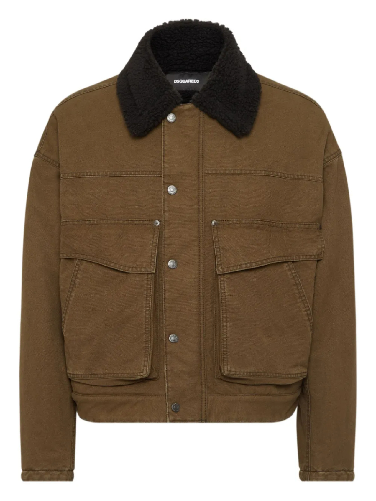 DSQUARED2 куртка с вышитым логотипом, коричневый
DSQUARED2 куртка с вышитым логотипом, коричневый