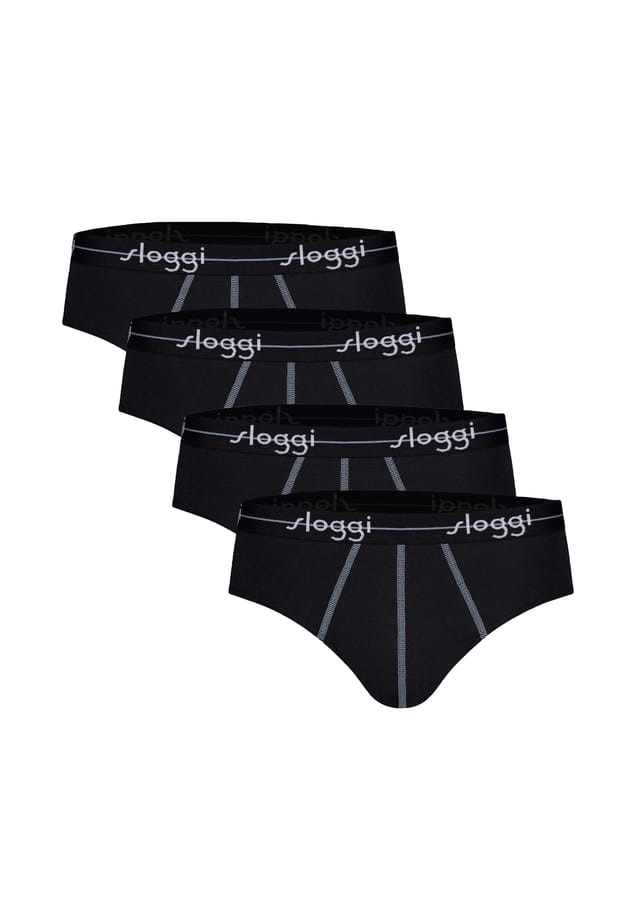Трусы комплект из 4 штук - старт миди c4p коробка хлопок Sloggi, черный
Трусы комплект из 4 штук - старт миди c4p коробка хлопок Sloggi, черный