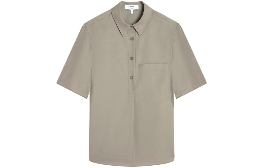 THEORY Рубашка женская Willow Leaf Green
THEORY Рубашка женская Willow Leaf Green