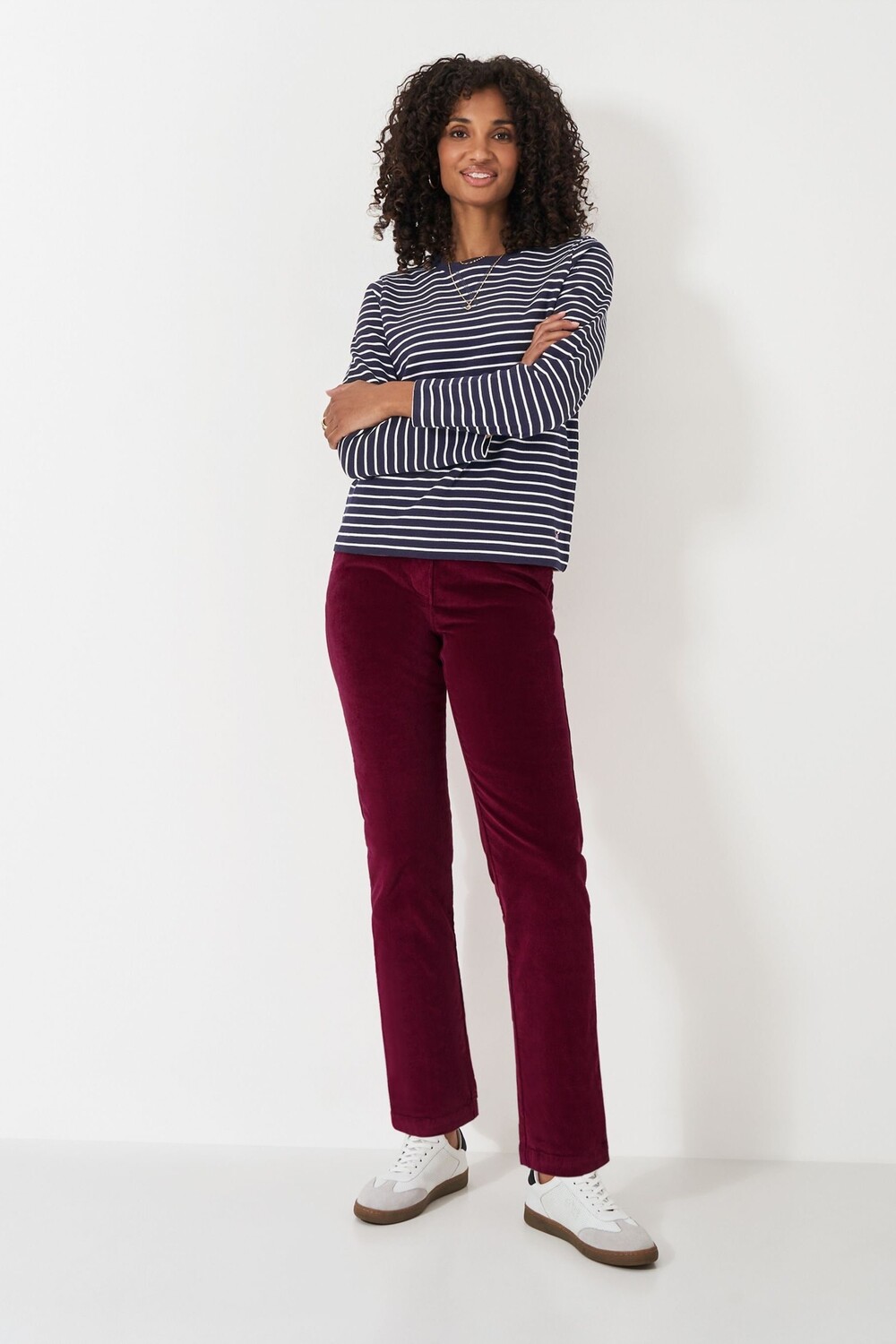 Брюки с вельветовой лентой Crew Clothing Company, красный
Брюки с вельветовой лентой Crew Clothing Company, красный