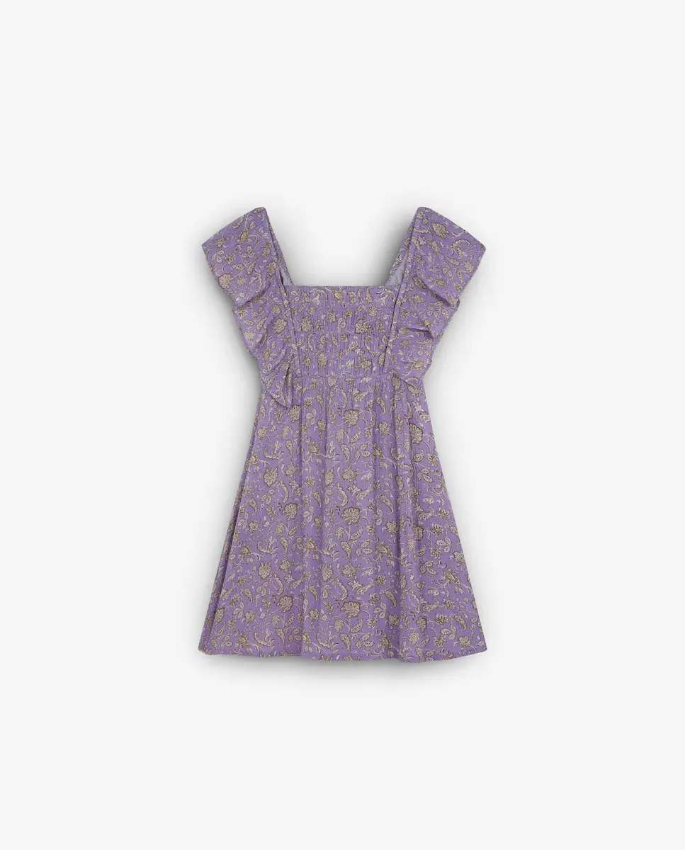 Платье с оборками и цветочным принтом Scalpers, сиреневый
Платье с оборками и цветочным принтом Scalpers, сиреневый