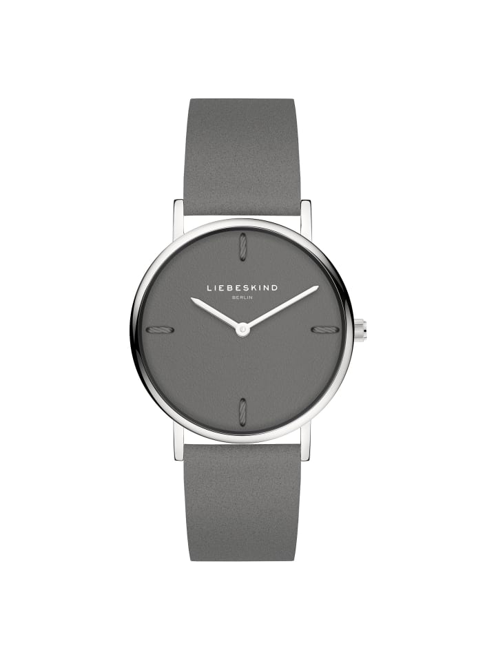LIEBESKIND BERLIN Часы Leather One серого цвета
LIEBESKIND BERLIN Часы Leather One серого цвета