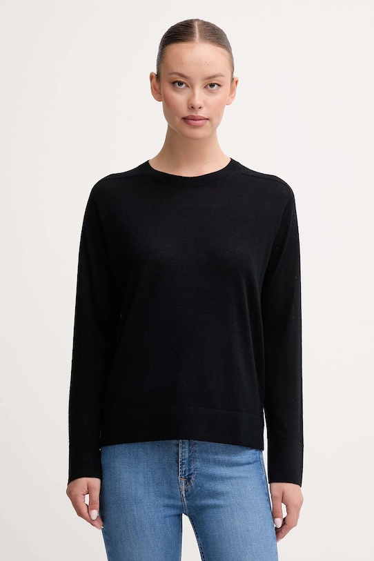 Шерстяной свитер United Colors Of Benetton, черный
Шерстяной свитер United Colors Of Benetton, черный