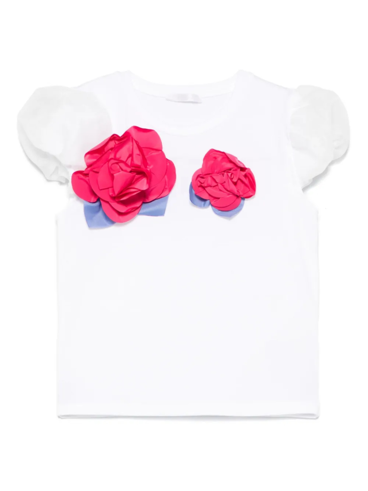 Футболка Miss Grant Kids с цветочной аппликацией, белый
Футболка Miss Grant Kids с цветочной аппликацией, белый