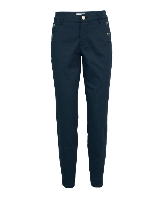 Брюки узкого кроя с завышенной талией и длиной до щиколотки 2-Biz, синий
Брюки узкого кроя с завышенной талией и длиной до щиколотки 2-Biz, синий