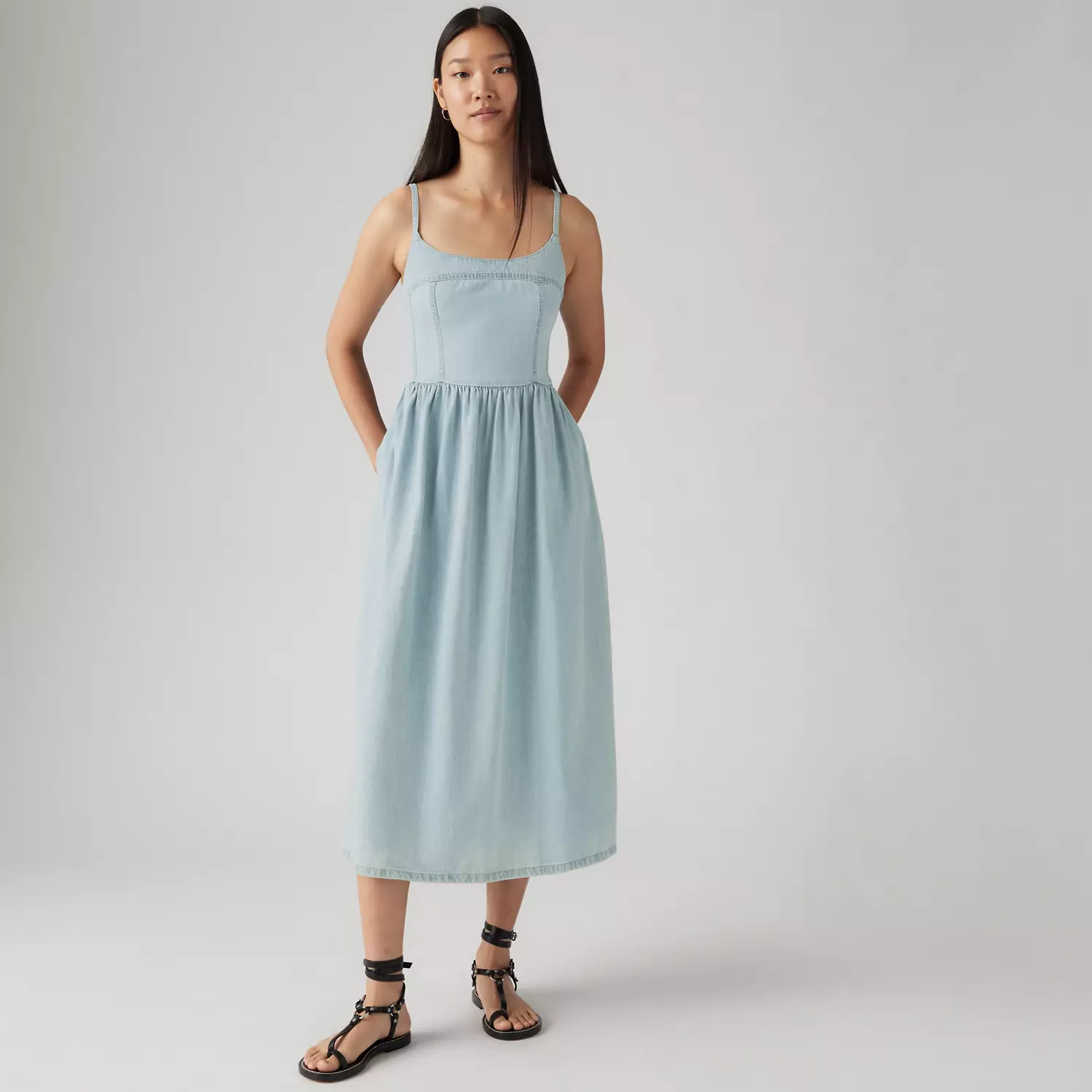 Платье-бюстье Alessie Levi's, цвет Rounded The Corner - Medium Wash
Платье-бюстье Alessie Levi's, цвет Rounded The Corner - Medium Wash