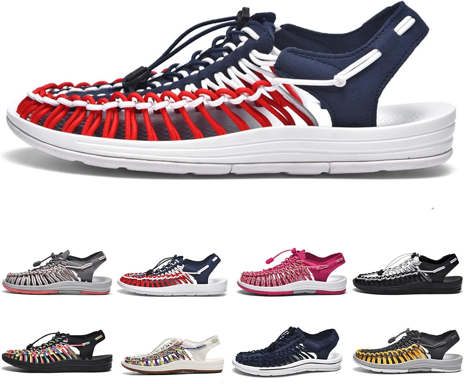 Крупный размер унисекс спортивные сандалии на веревке, мужские рыбацкие туфли, женские ручные плетеные туфли, удобные легкие пляжные сандалии для пар Gezolligheid, синий
Крупный размер унисекс спортивные сандалии на веревке, мужские рыбацкие туфли, женские ручные плетеные туфли, удобные легкие пляжные сандалии для пар Gezolligheid, синий