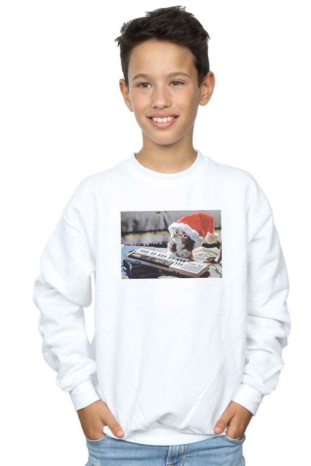 Толстовка с рождественской шляпой Mogwai Gremlins, белый
Толстовка с рождественской шляпой Mogwai Gremlins, белый