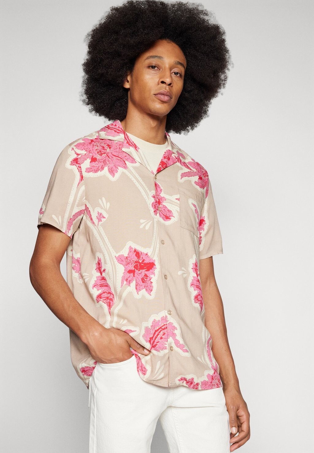 Рубашка Pier One, бежевый
Рубашка Pier One, бежевый