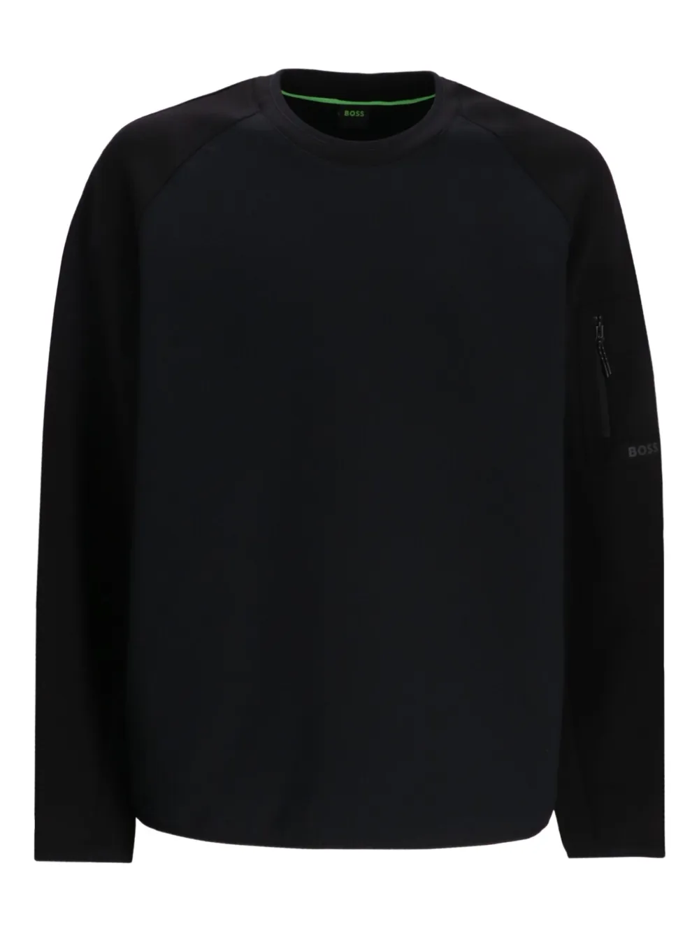 Толстовка с рукавами реглан BOSS, черный
Толстовка с рукавами реглан BOSS, черный