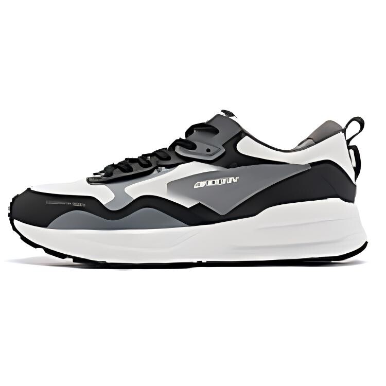 Мужские кроссовки Lifestyle с низким верхом цвета березы, белый/черный Qiaodan 
Мужские кроссовки Lifestyle с низким верхом цвета березы, белый/черный Qiaodan