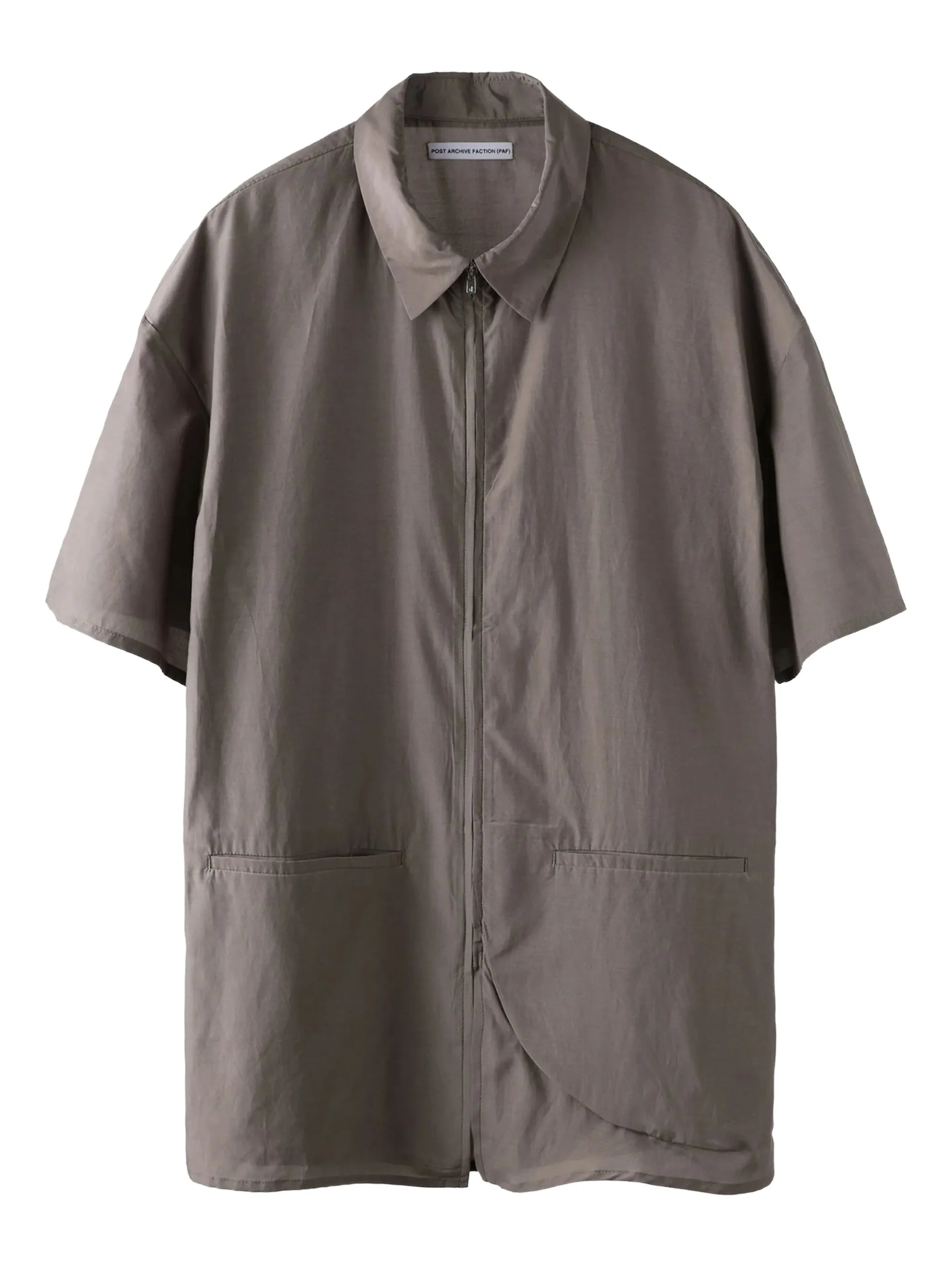 Рубашка из смесового шелка Post Archive Faction, коричневый
Рубашка из смесового шелка Post Archive Faction, коричневый