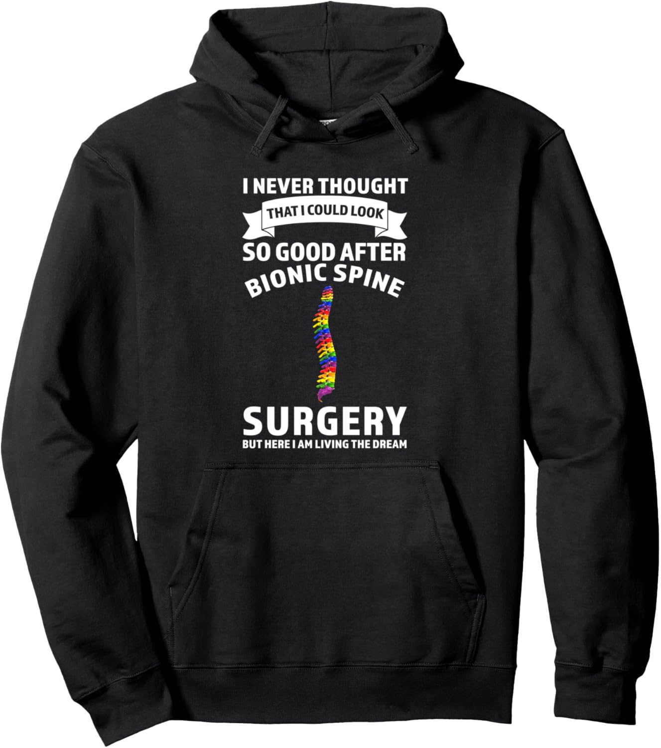 Толстовка, Я мог бы выглядеть так, будто у меня бионический позвоночник, как у выжившего после бионического позвоночника, в толстовке Bionic Spine Surgery & Survived Bionic Spine, черный
Толстовка, Я мог бы выглядеть так, будто у меня бионический позвоночник, как у выжившего после бионического позвоночника, в толстовке Bionic Spine Surgery & Survived Bionic Spine, черный