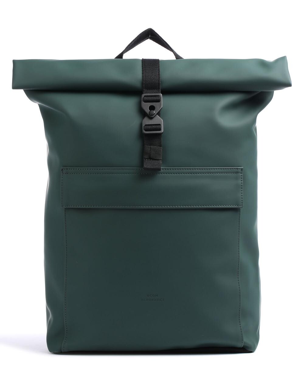 Рюкзак Lotus Jasper Medium Rolltop 15,6 дюйма Полиуретан, переработанный полиэстер Ucon Acrobatics, зеленый 
Рюкзак Lotus Jasper Medium Rolltop 15,6 дюйма Полиуретан, переработанный полиэстер Ucon Acrobatics, зеленый