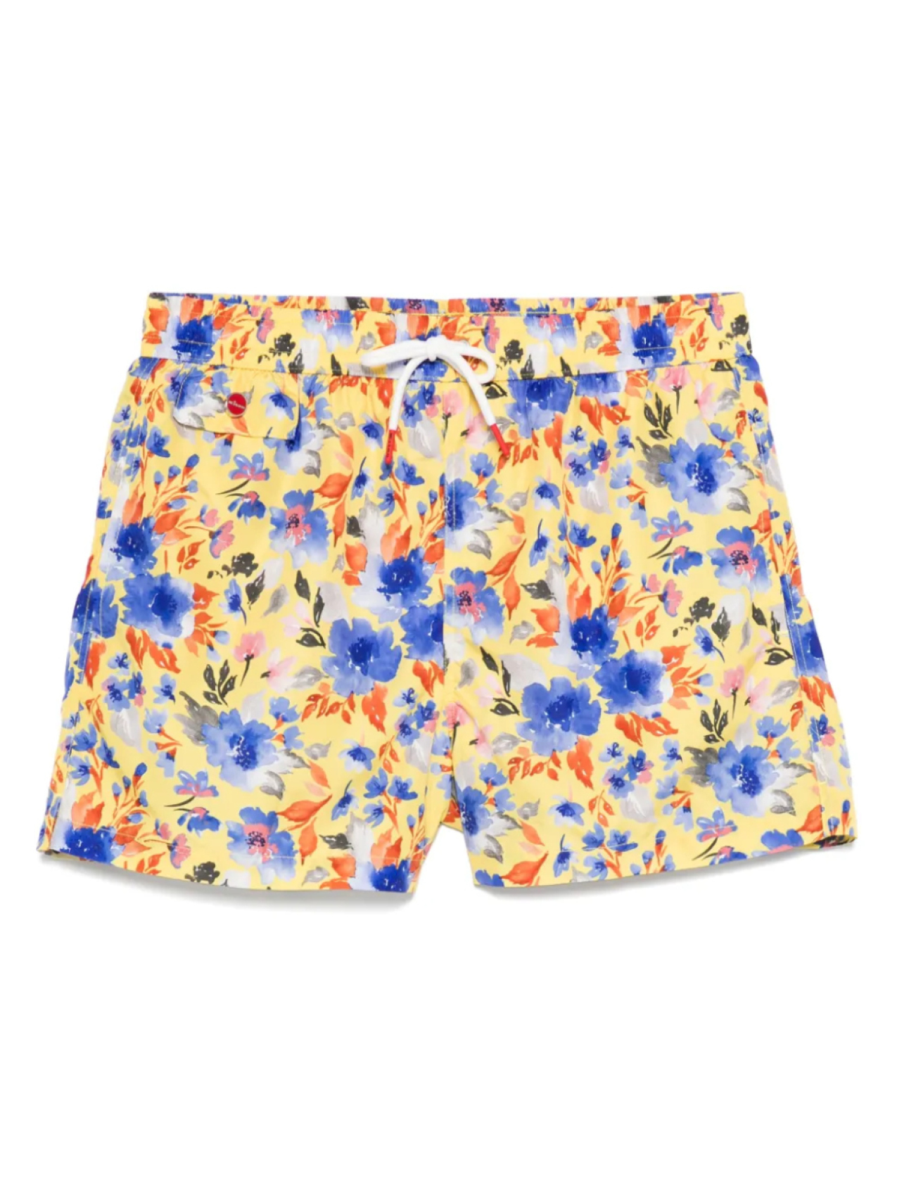 Шорты для плавания с цветочным принтом Kiton, желтый
Шорты для плавания с цветочным принтом Kiton, желтый