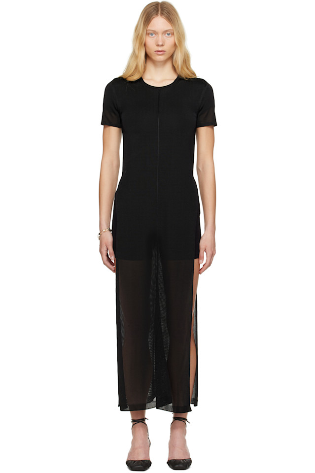 Платье миди с разрезом на колонне Lemaire, черный
Платье миди с разрезом на колонне Lemaire, черный