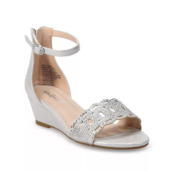 Туфли-клинки для девочек на клиновидной подошве без застежки Sonoma Goods For Life, серебряный
Туфли-клинки для девочек на клиновидной подошве без застежки Sonoma Goods For Life, серебряный