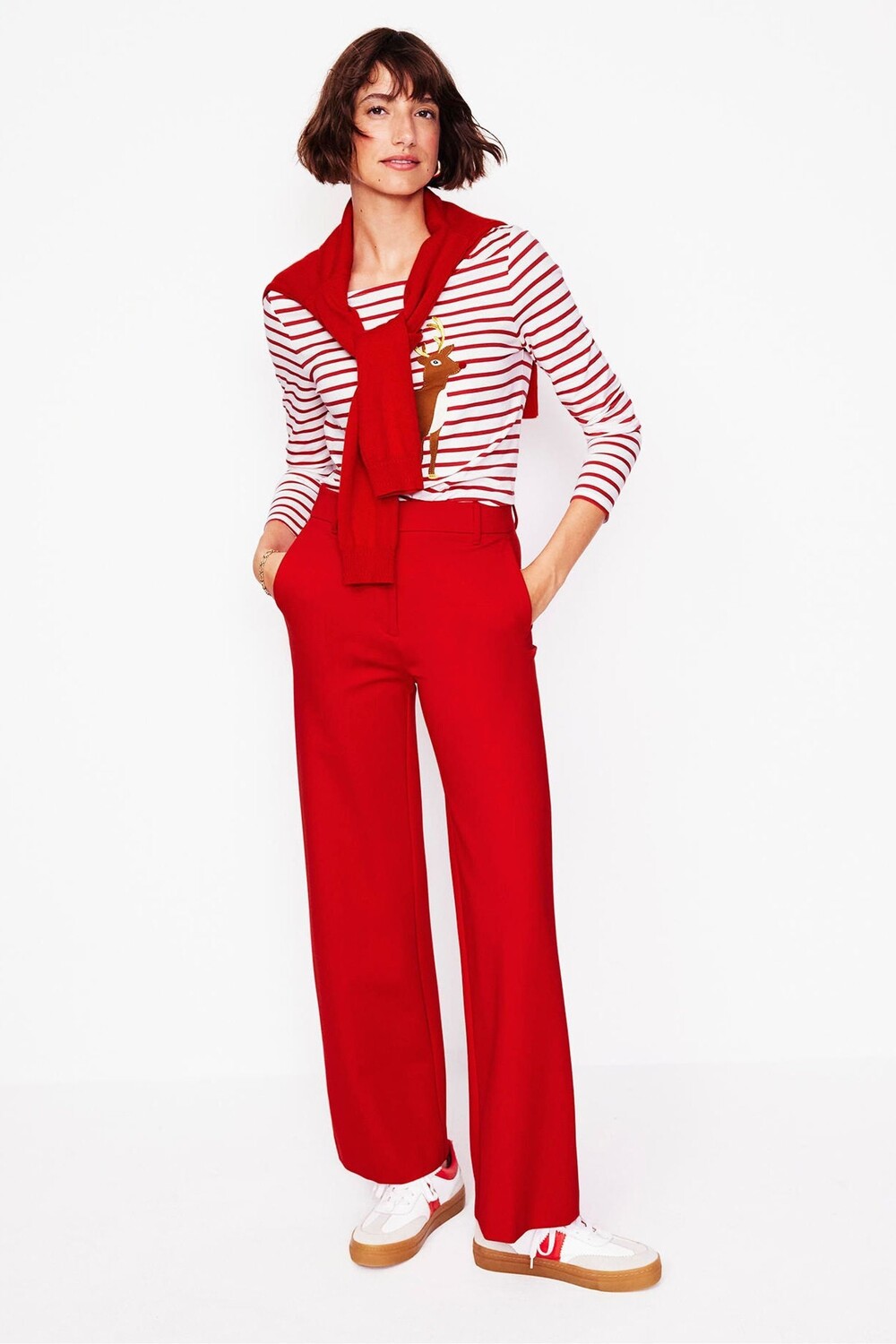 Футболка с длинными рукавами Ella Breton из 100% хлопка Boden, красный
Футболка с длинными рукавами Ella Breton из 100% хлопка Boden, красный