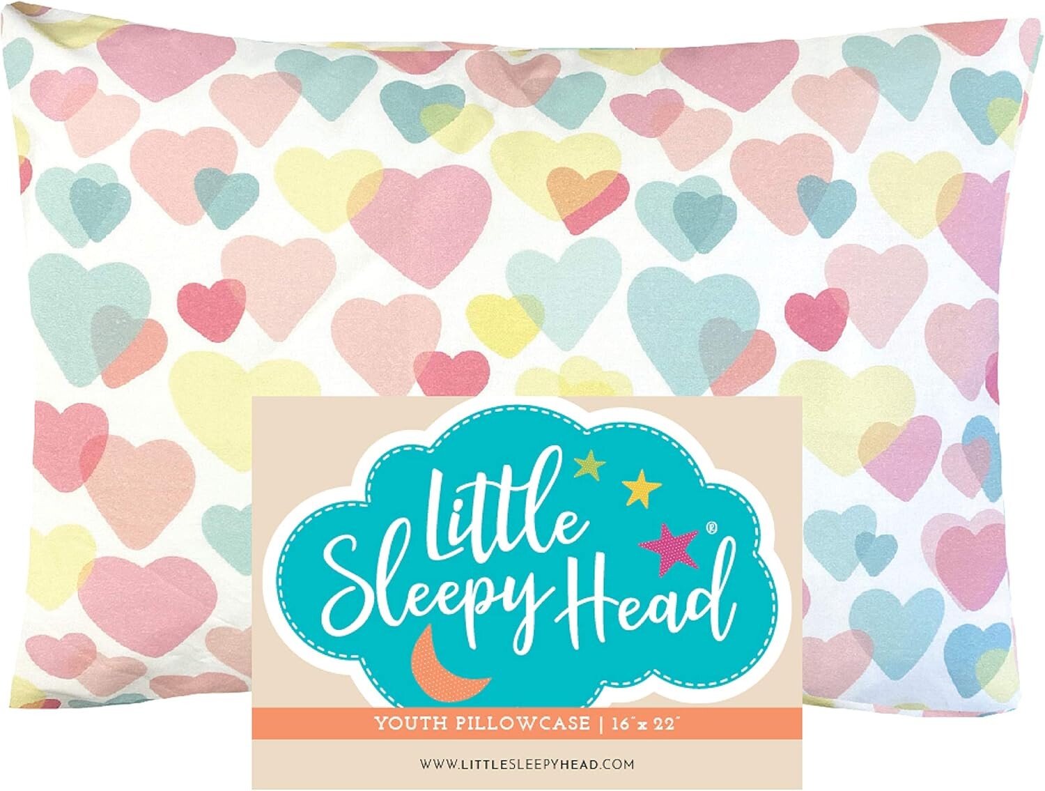 Молодежная наволочка Little Sleepy Head - 100% хлопок и гипоаллергенный наволочка - Плотно прилегающий корпус наволочки-конверта - Молодежная подушка, размер 16x22 - Дизайнерский чехол для подушки для путешествий (сердца), Hearts
Молодежная наволочка Little Sleepy Head - 100% хлопок и гипоаллергенный наволочка - Плотно прилегающий корпус наволочки-конверта - Молодежная подушка, размер 16x22 - Дизайнерский чехол для подушки для путешествий (сердца), Hearts