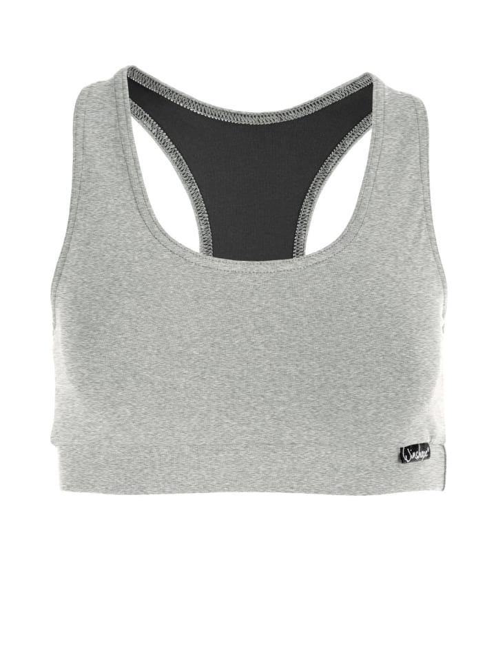 Winshape Спортивный бюстгальтер WVR1 серого меланжевого цвета
Winshape Спортивный бюстгальтер WVR1 серого меланжевого цвета