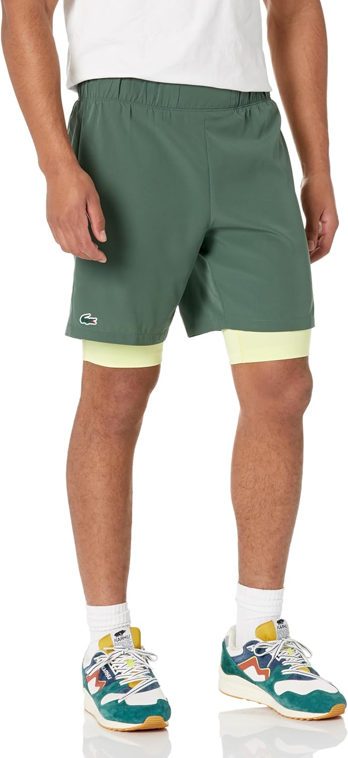 Мужские спортивные шорты Lacoste Sport Lined Ultra Dry, Sequoia/Limeira
Мужские спортивные шорты Lacoste Sport Lined Ultra Dry, Sequoia/Limeira