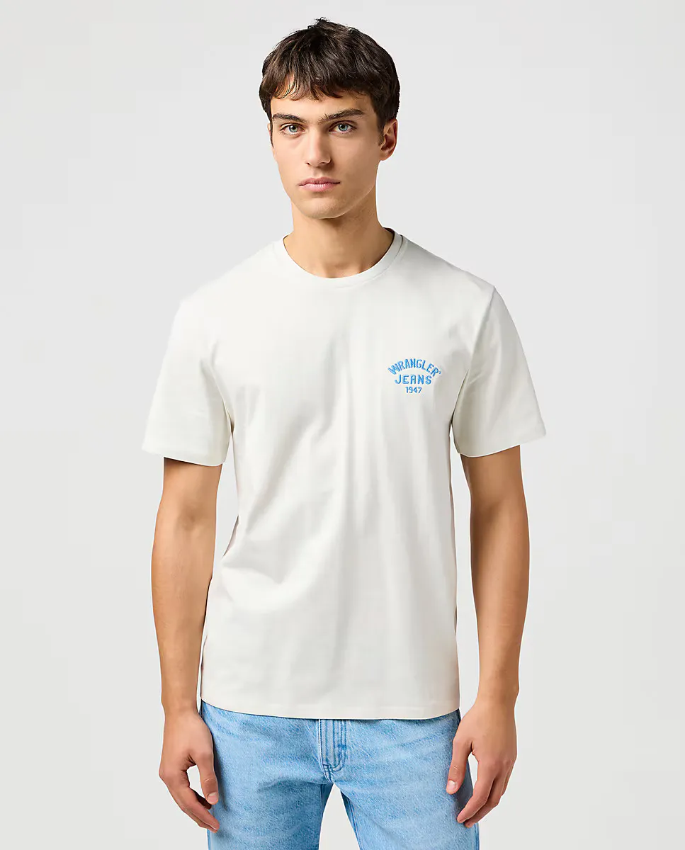 Мужская футболка с короткими рукавами Wrangler, белый
Мужская футболка с короткими рукавами Wrangler, белый