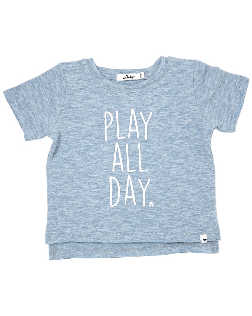 О детка! Футболка Play All Day Slub Raw Edge Oh baby!, серый
О детка! Футболка Play All Day Slub Raw Edge Oh baby!, серый