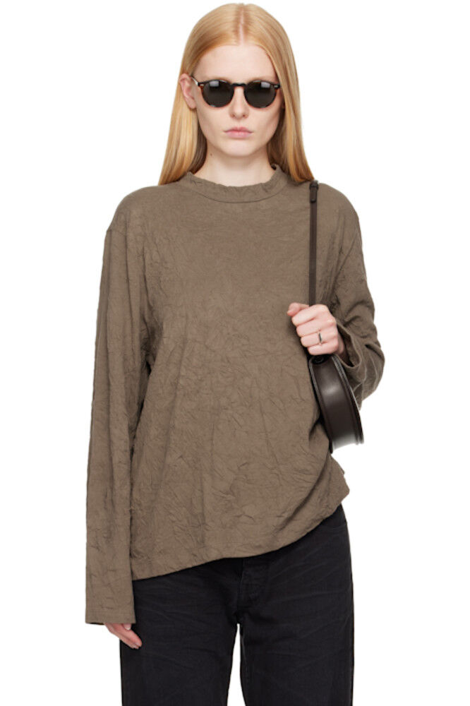 Футболка цвета хаки с длинным рукавом OUR LEGACY
Футболка цвета хаки с длинным рукавом OUR LEGACY