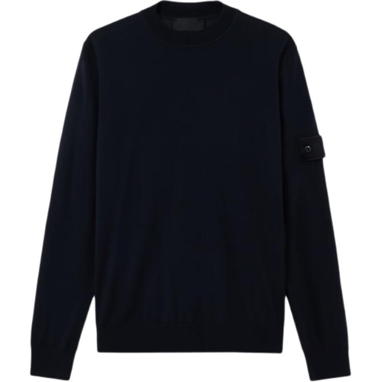 Шерстяной свитер с круглым вырезом Stone Island, marine синий
Шерстяной свитер с круглым вырезом Stone Island, marine синий