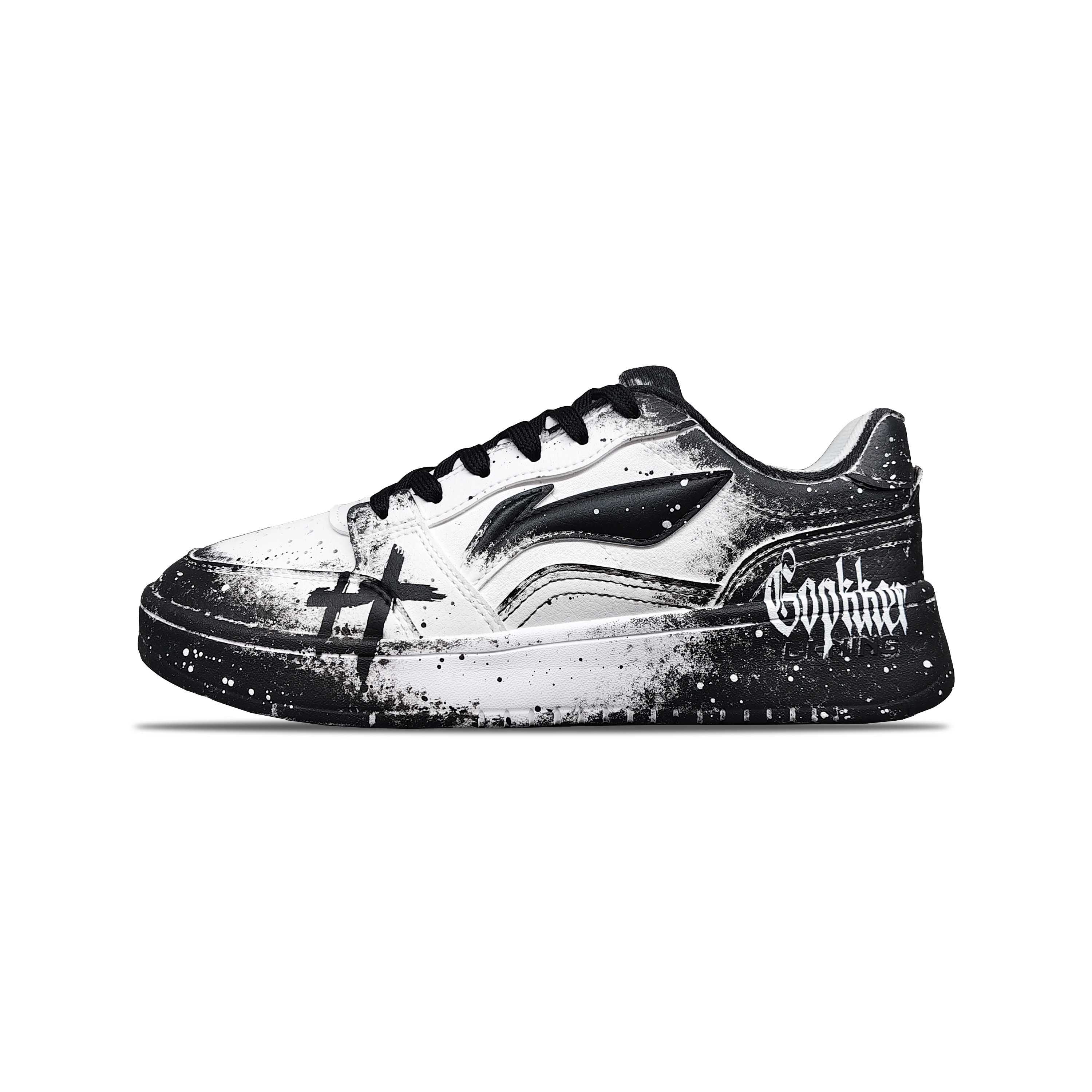 LINING Кроссовки для скейтбординга Acer Truncatum с низким верхом, амортизирующие, износостойкие, противоскользящие, мужские, черно-белые
LINING Кроссовки для скейтбординга Acer Truncatum с низким верхом, амортизирующие, износостойкие, противоскользящие, мужские, черно-белые