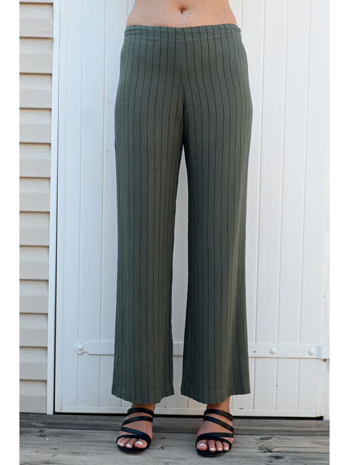 Брюки Нельсон цвета хаки Bleu d'Azur
Брюки Нельсон цвета хаки Bleu d'Azur