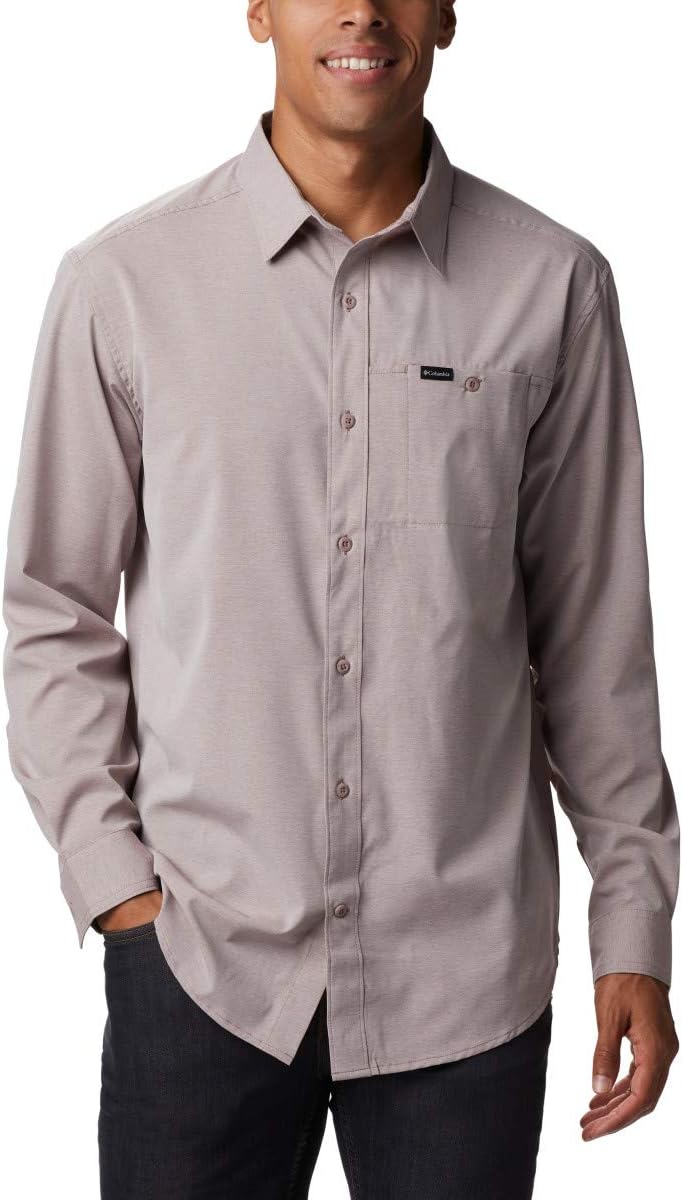 Мужская рубашка Columbia Viewmont Stretch с длинным рукавом, Mocha Heather
Мужская рубашка Columbia Viewmont Stretch с длинным рукавом, Mocha Heather