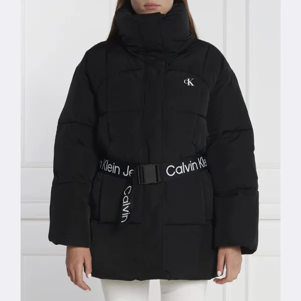 Пуховик стандартного кроя Calvin Klein, черный 
Пуховик стандартного кроя Calvin Klein, черный