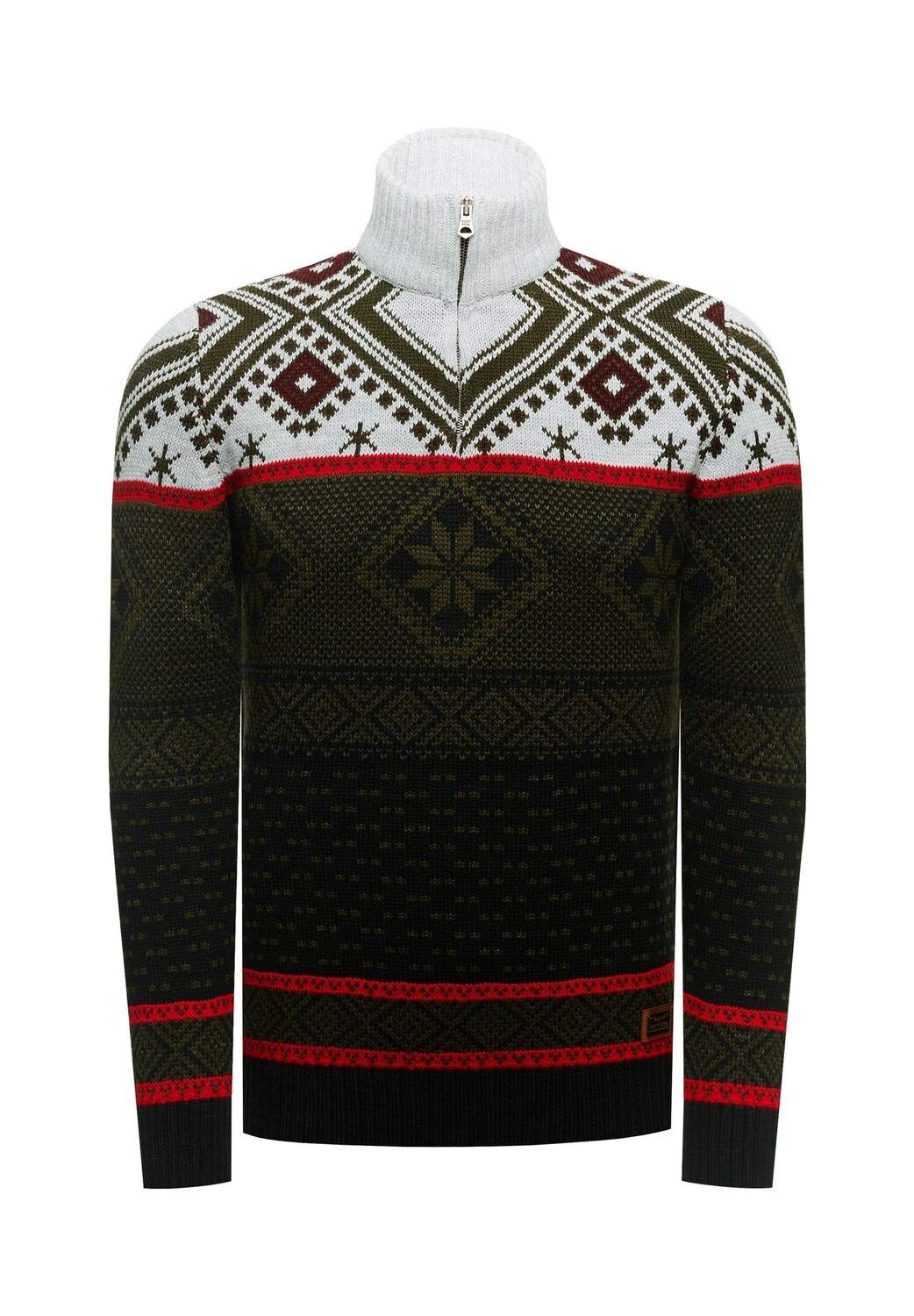 Вязаный свитер с зимним узором RUSTY NEAL, хаки
Вязаный свитер с зимним узором RUSTY NEAL, хаки