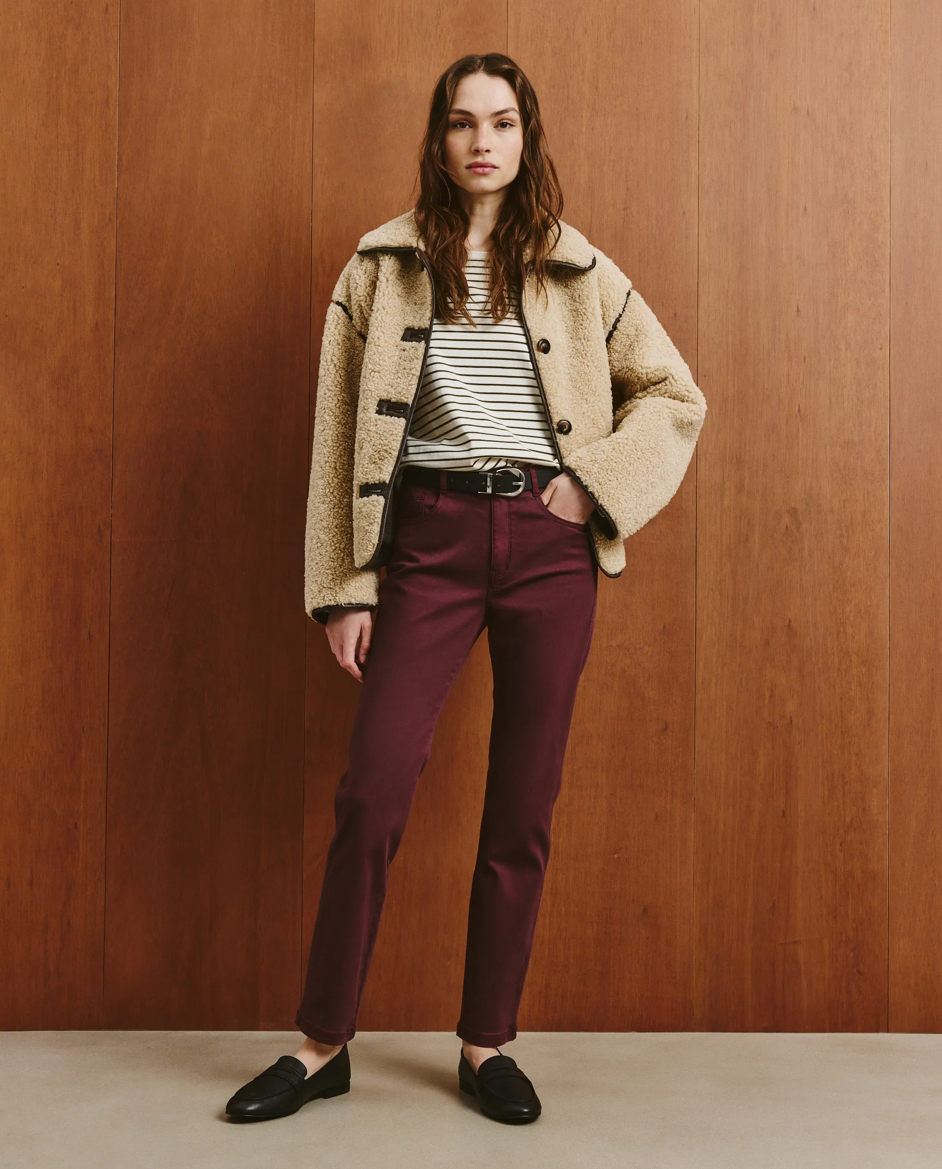 Женские джинсы-леггинсы прямого кроя Southern Cotton, баклажановый
Женские джинсы-леггинсы прямого кроя Southern Cotton, баклажановый