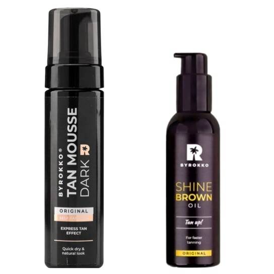 Масло коричневого цвета для блеска Byrokko Tan Mousse Dark +
Масло коричневого цвета для блеска Byrokko Tan Mousse Dark +