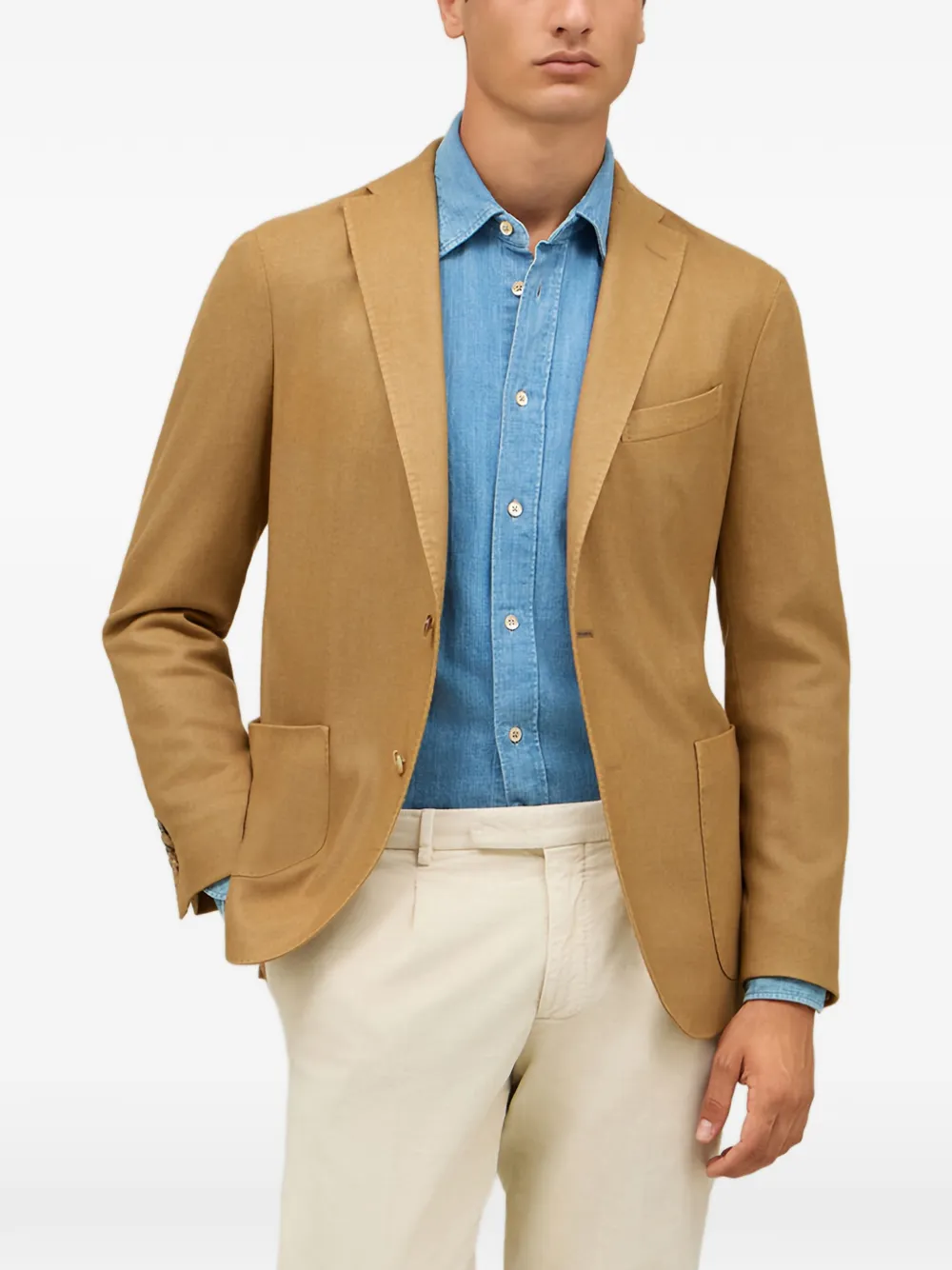 Пиджак K с накладными карманами Boglioli, коричневый
Пиджак K с накладными карманами Boglioli, коричневый