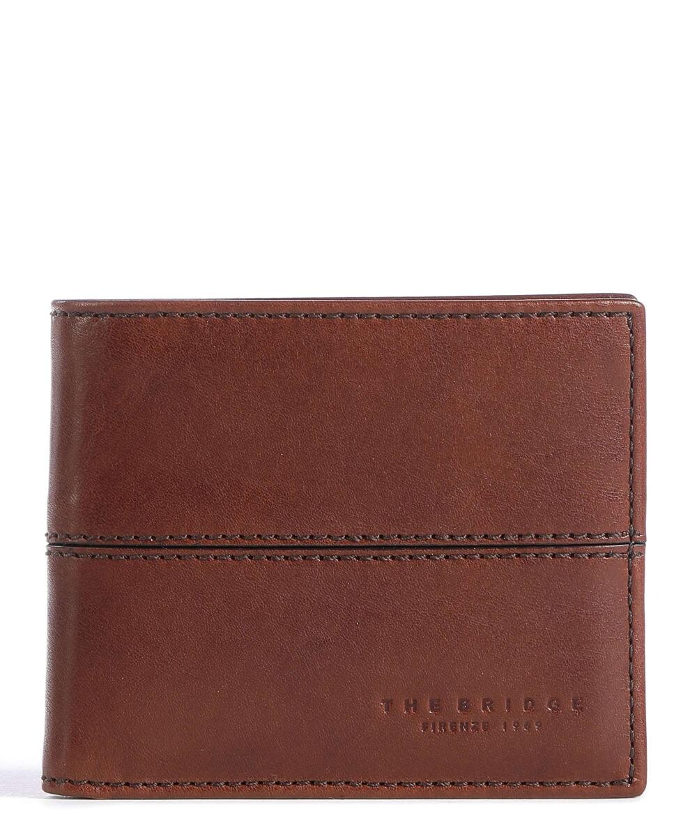 RFID-кошелек Vespucci из гладкой яловой кожи The Bridge, коричневый
RFID-кошелек Vespucci из гладкой яловой кожи The Bridge, коричневый