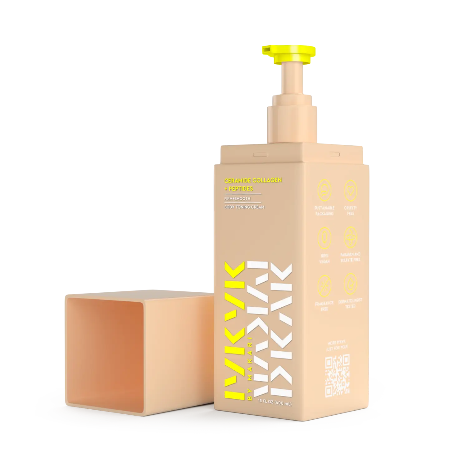 Тонизирующий крем для тела с церамидами, коллагеном и пептидами Makari
Тонизирующий крем для тела с церамидами, коллагеном и пептидами Makari