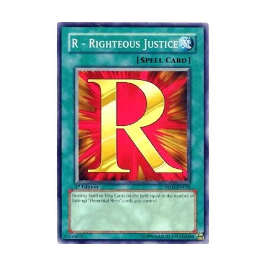 CCG R — Праведное правосудие (обычное), Yu-Gi-Oh - Duelist Pack - Jaden Yuki 2 - Singles
CCG R — Праведное правосудие (обычное), Yu-Gi-Oh - Duelist Pack - Jaden Yuki 2 - Singles