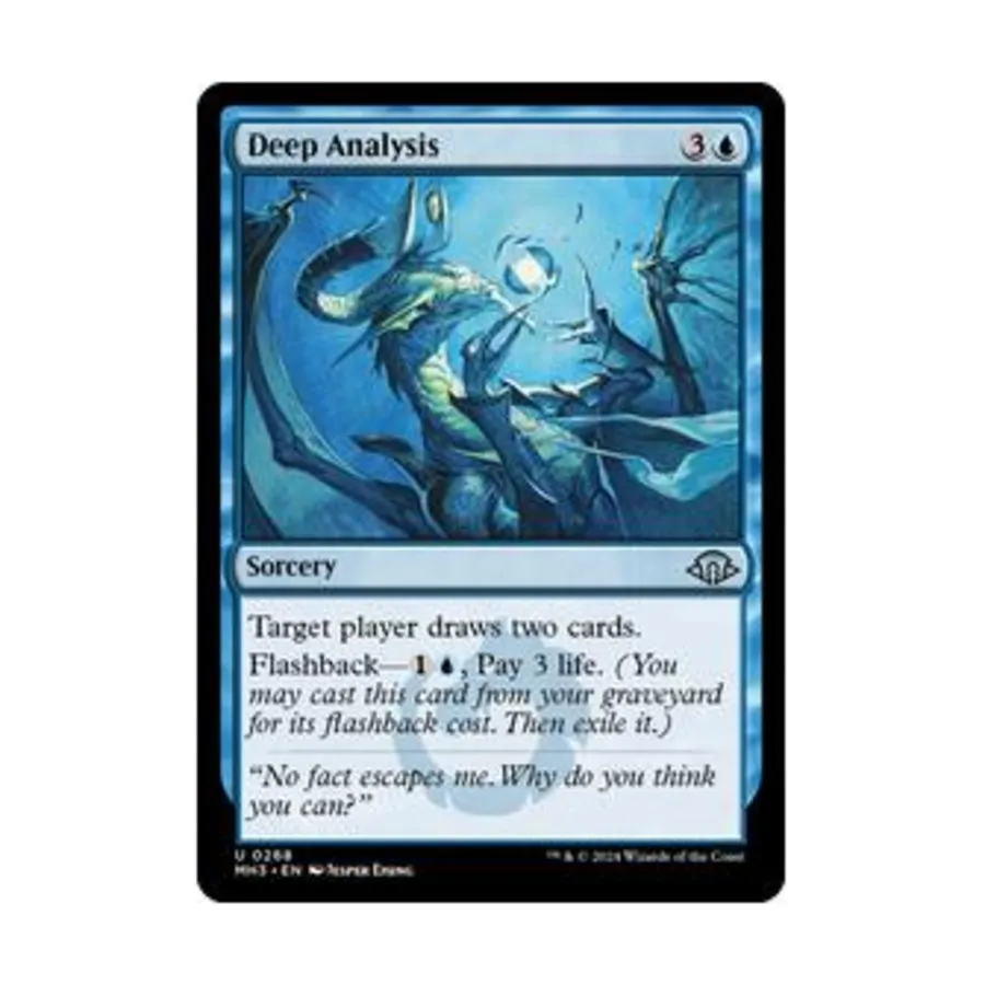 CCG Глубокий анализ (U), MTG - Modern Horizons 3
CCG Глубокий анализ (U), MTG - Modern Horizons 3