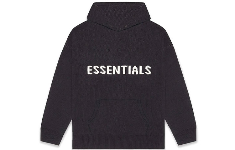 FW20 Толстовка унисекс черная Fear Of God Essentials, черный
FW20 Толстовка унисекс черная Fear Of God Essentials, черный