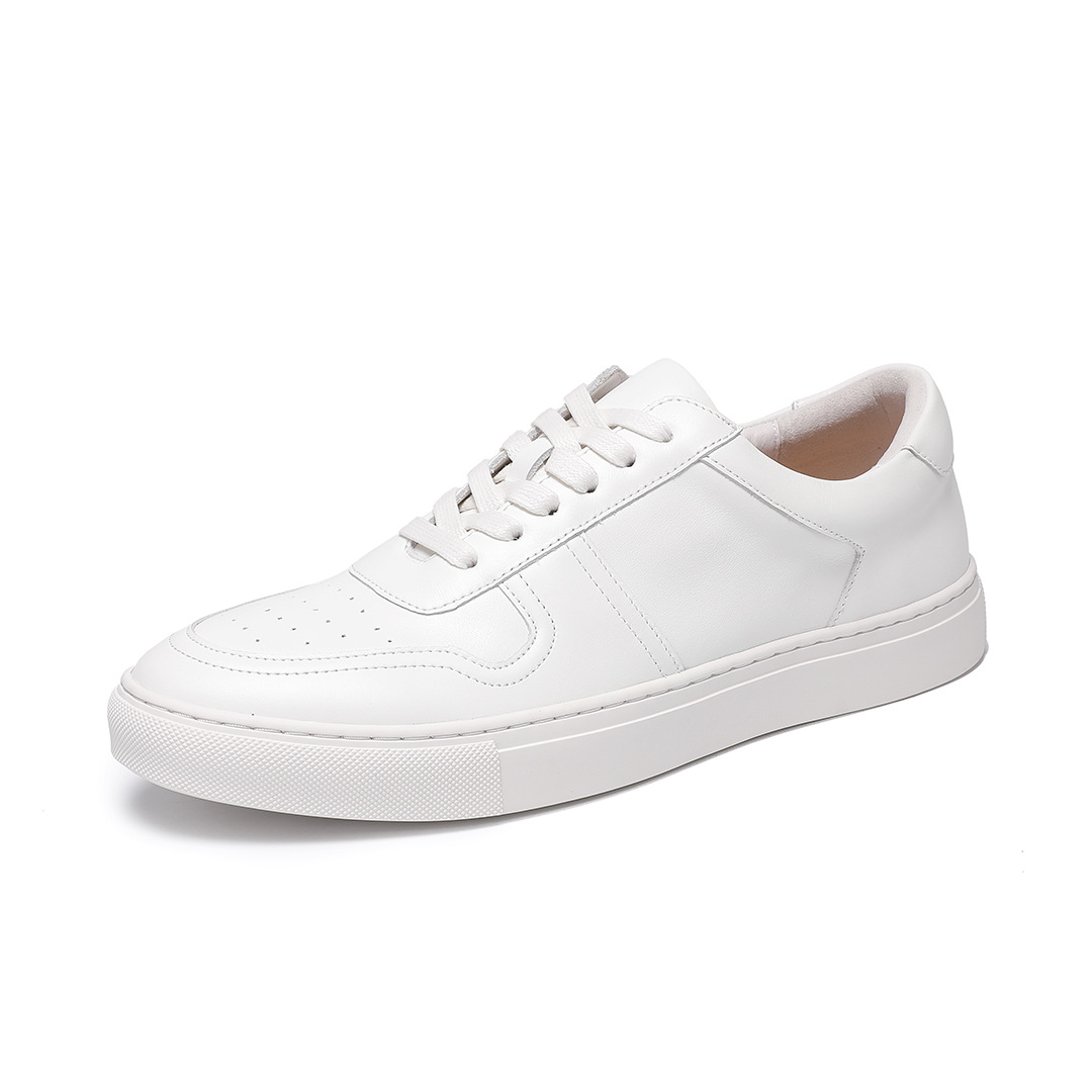 Devanro Износостойкие дышащие низкие скейтерские кроссовки мужские белые, цвет White
Devanro Износостойкие дышащие низкие скейтерские кроссовки мужские белые, цвет White