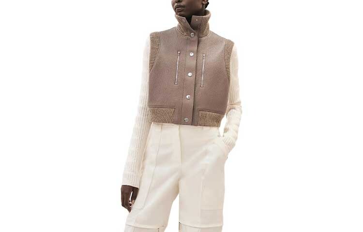 Жилет женский серо-коричневый Hermes
Жилет женский серо-коричневый Hermes