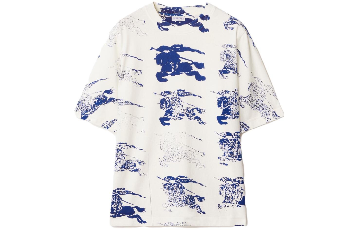 Футболка Burberry с рисунком, белый / синий
Футболка Burberry с рисунком, белый / синий
