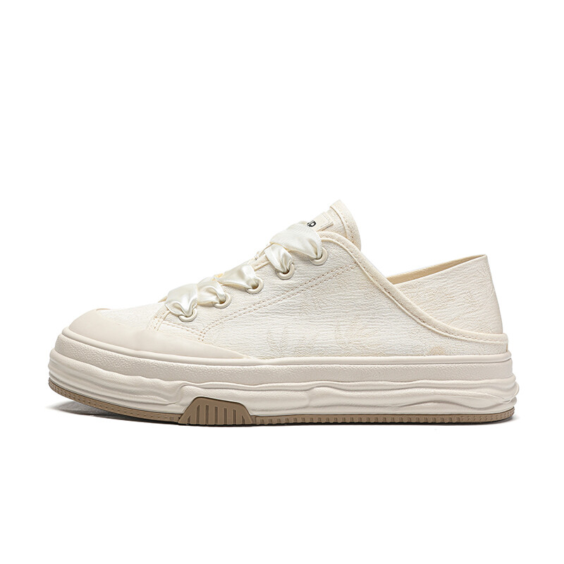 Кеды, скейтборд обувь женская низкая бежевая Zhr 
Кеды, скейтборд обувь женская низкая бежевая Zhr