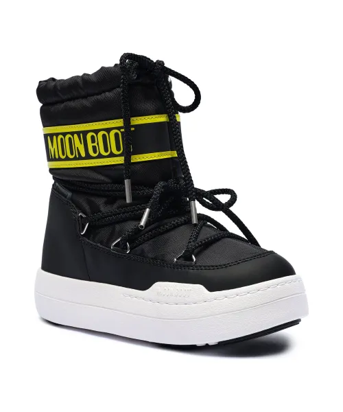Утепленные зимние ботинки Jr Park Moon Boot, черный 
Утепленные зимние ботинки Jr Park Moon Boot, черный